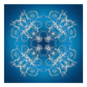 Pôster textura de gradiente abstrato barroco.