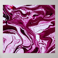 Textura de mármore magenta: arte Abstrato de fluid