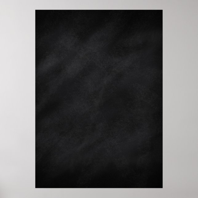 Pôster Textura de Quadro Negro Retro (Frente)