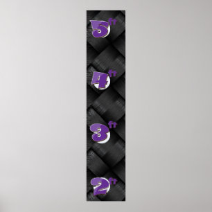 Poster Textura de Tecido Moderna