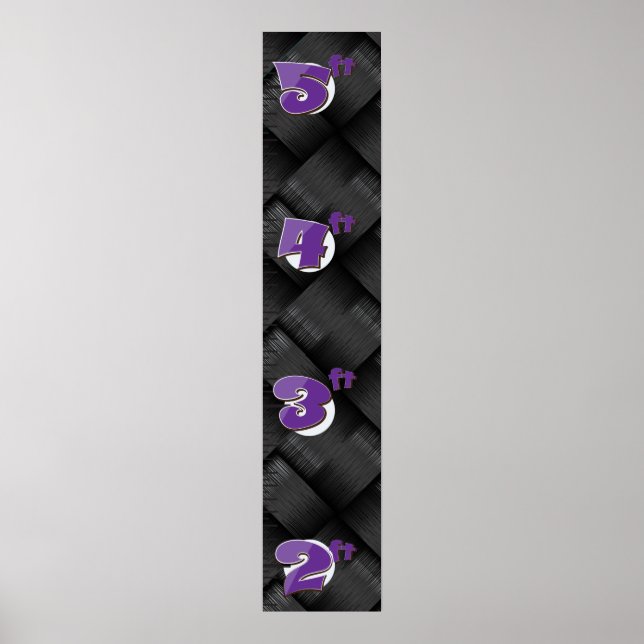 Poster Textura de Tecido Moderna (Frente)