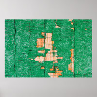 Textura de vedação velha de madeira com tinta shab