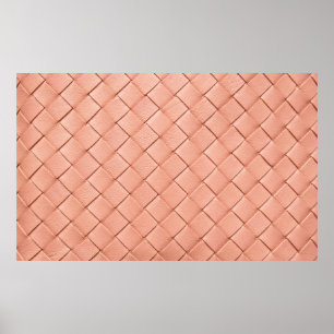 Poster Textura em couro de tecido de rosa claro