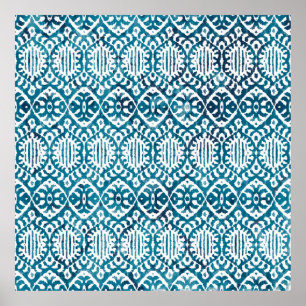 Poster Textura geométrica repete padrão criativo moderno