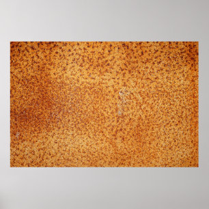 Poster Textura grunge de placa de metal muito antiga e en