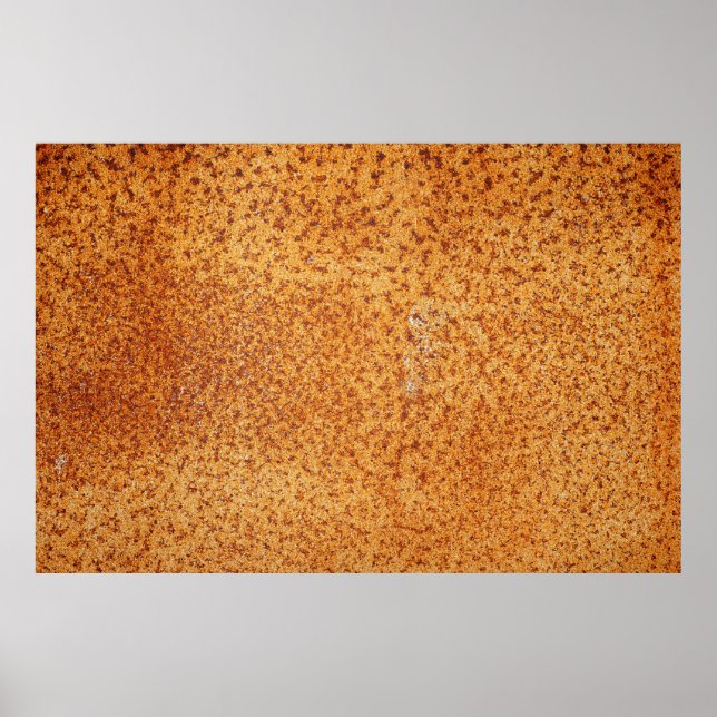 Poster Textura grunge de placa de metal muito antiga e en (Frente)