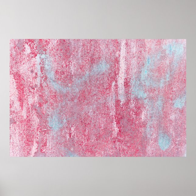 Poster Textura metálica com arranhões e abstrato de fissu (Frente)