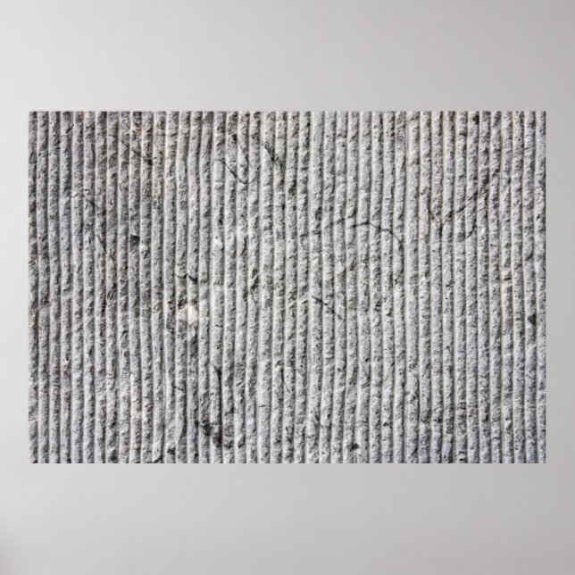 Poster Textura na parede da cinza. Textura da parede de p (Frente)