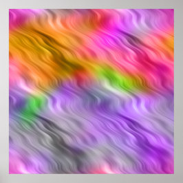 Poster Textura ondulada de orquídea púrpura