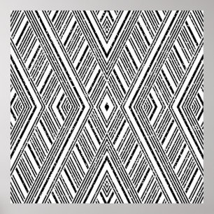 Poster Textura sem costura com listras brancas oblíquas. 