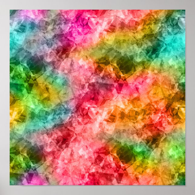 Poster Textura Tropical Amassada (Frente)