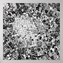 Textura Urbana em Camadas: Mosaico de Arte de Rua