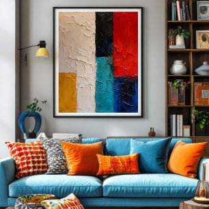 Poster Texturas Intensas