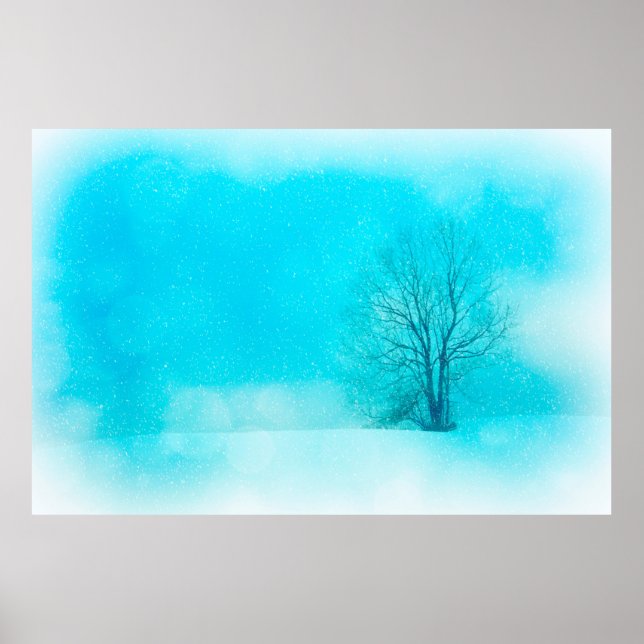 Poster Texture background winter (Frente)