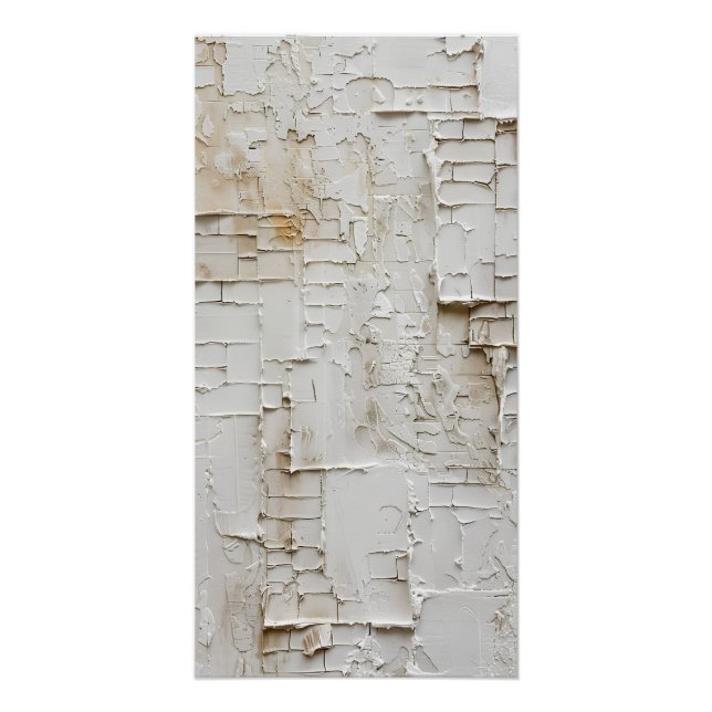 Pôster Texture Murale Vintage (Frente)