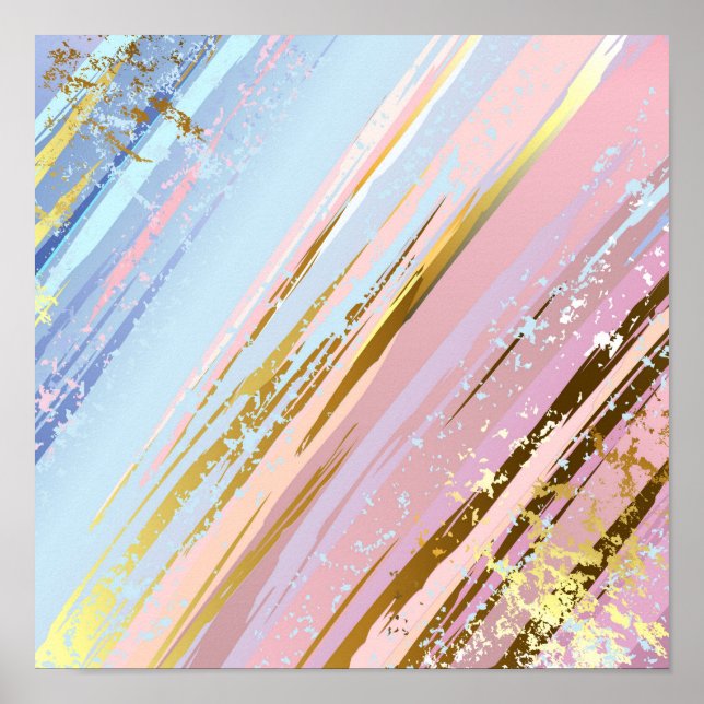 Poster Textured Pink Background (Frente)