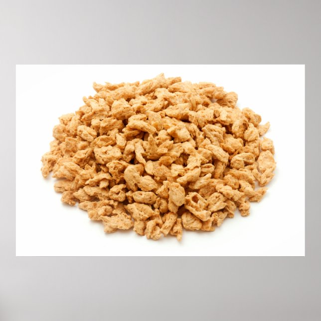 Poster Textured vegetable protein (Frente)