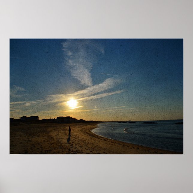 Poster Texturizado Sunset por Shirley Taylor (Frente)
