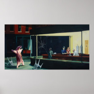 Poster Texugo de mel