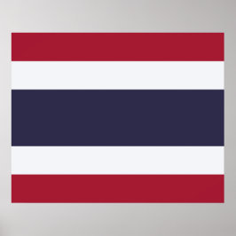 Poster Thai Flag (Thailand)