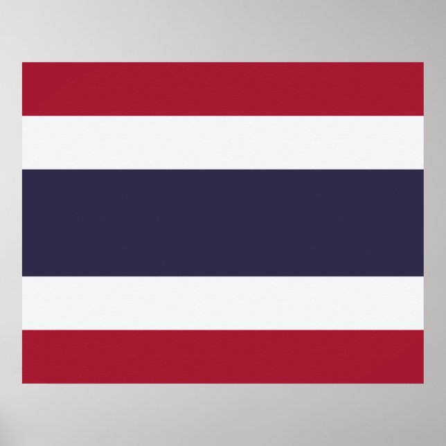 Poster Thai Flag (Thailand) (Frente)