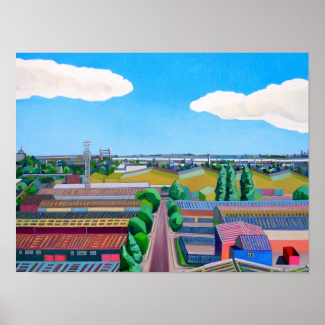 Pôster Thames Gateway Summer (Frente)