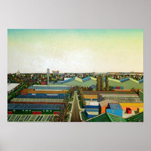 Poster Thames Gateway Winter (Frente)