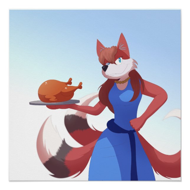 Pôster Thanksgiving Anton's Mom (Frente)