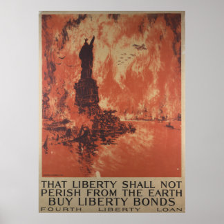 Pôster That Liberty Shall Not Perish from the Earth