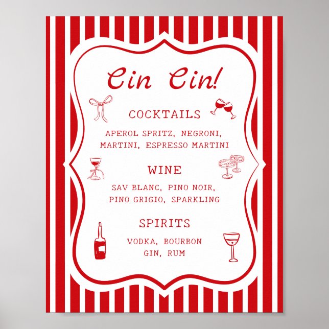 Poster That's Amore Bar de Chá de Panela (Frente)