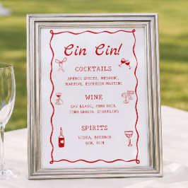 Poster That's Amore Chá de Noiva Cin Cin Bar