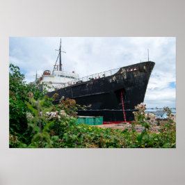 Poster The Abandoned TSS Duke of Lancaster Ship