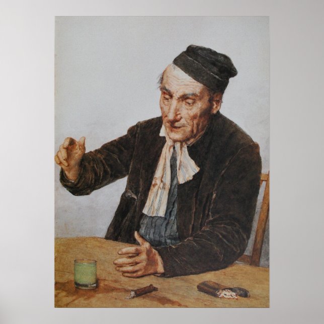 Pôster The Absinthe Drinker (Frente)