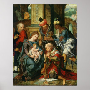 Pôster The Adoration of the Magi, 1530