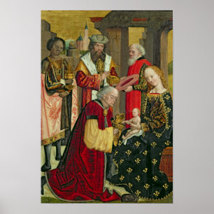 Poster The Adoration of the Magi, from the Dome Altar