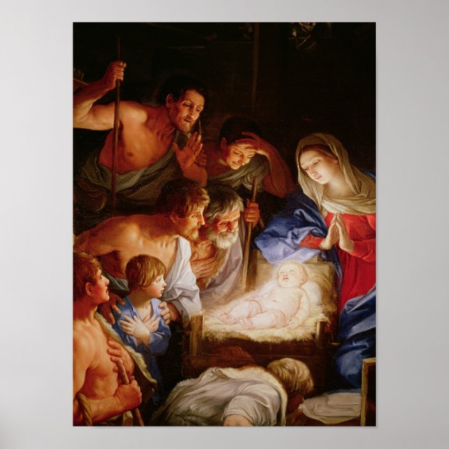 Pôster The Adoration of the Shepherds (Frente)