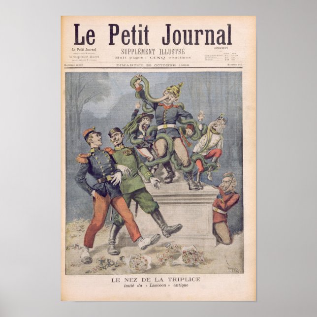 Pôster The Allies Nose after Laocoon (Frente)