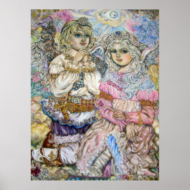 Poster The angel of the flash of light. (Frente)