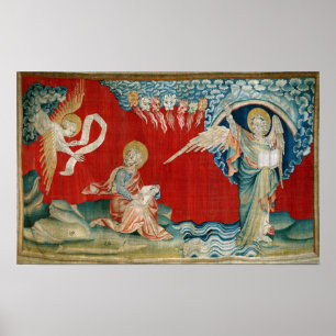 Poster The Angel with an Open Book