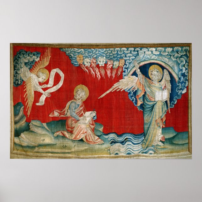 Poster The Angel with an Open Book (Frente)