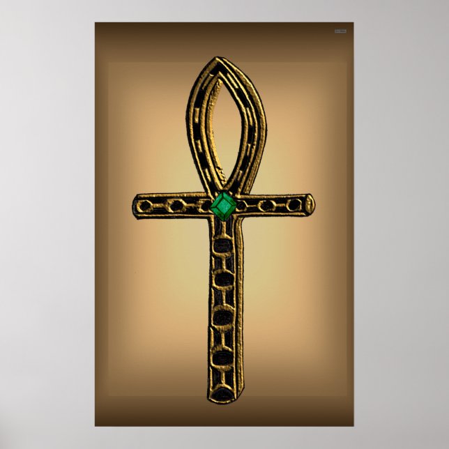 Poster The Ankh (gold) (Frente)