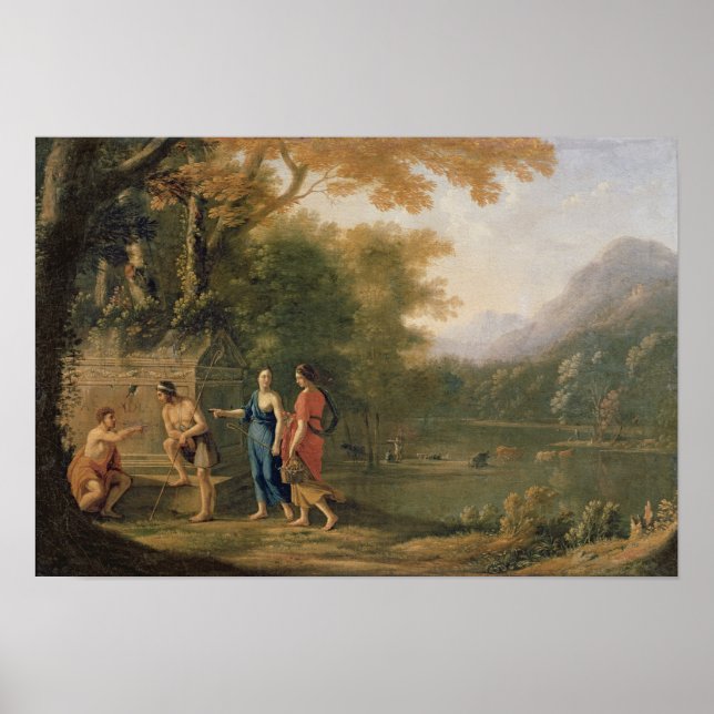 Pôster The Arcadian Shepherds (Frente)