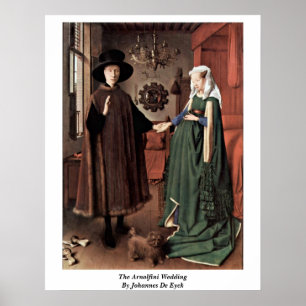 Pôster The Arnolfini Wedding By Johannes De Eyck