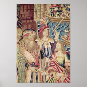 Pôster The Arrival of Vasco da Gama  in Calicut