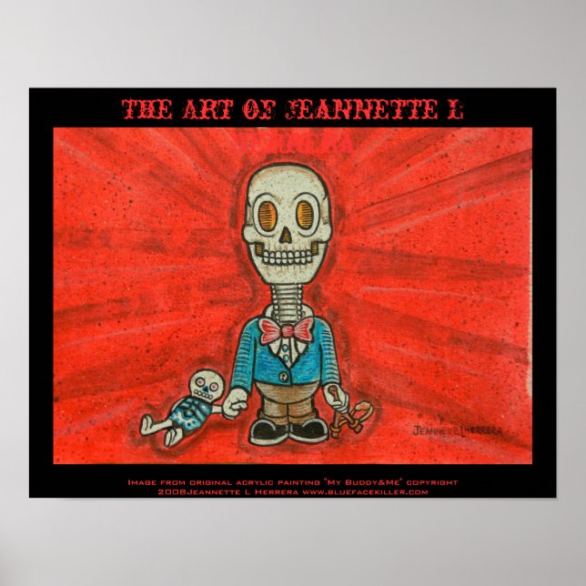 Poster The Art of Jeannette L Herrera (Frente)