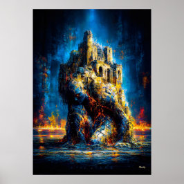 Poster The Atlas of the Ruin – Monumental Expressionist