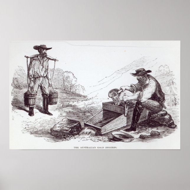 Pôster The Australian Gold Diggers (Frente)