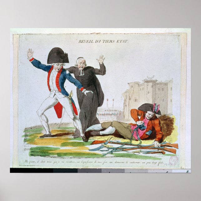 Pôster The Awakening of the Third Estate, July 1789 (Frente)