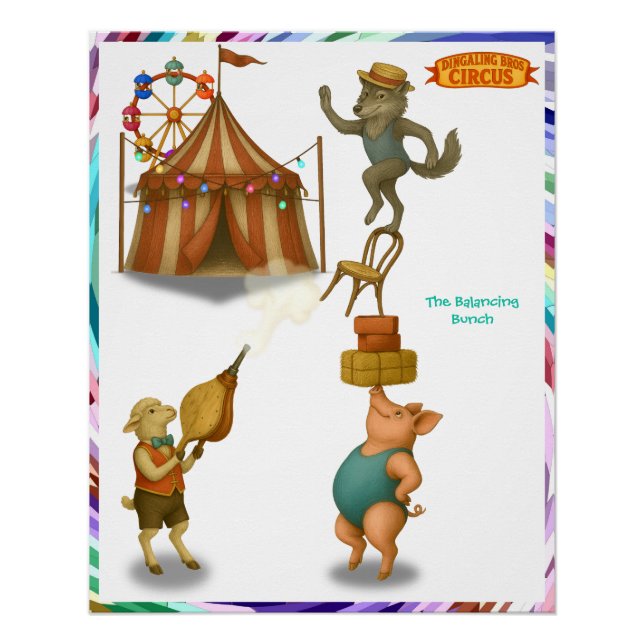 Pôster The Balancing Bunch (Frente)