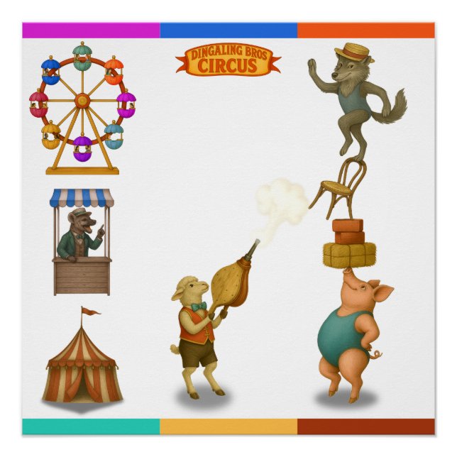 Pôster The Balancing Bunch (Frente)